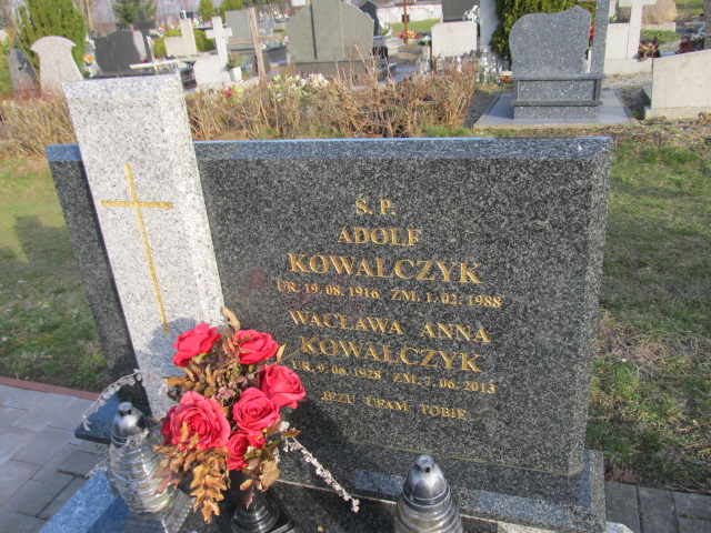 Adolf Kowalczyk 1916 Olsztynek - Grobonet - Wyszukiwarka osób pochowanych