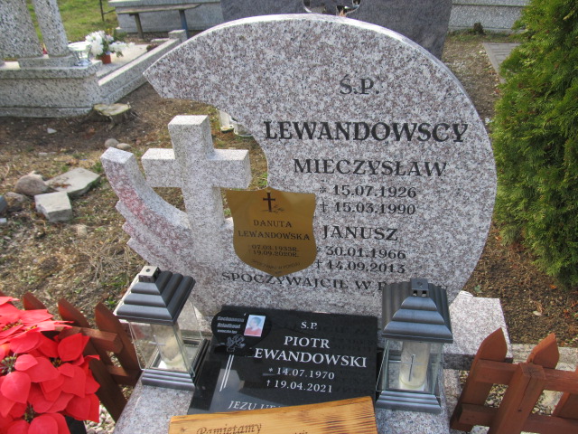 Mieczysław Lewandowski 1926 Olsztynek - Grobonet - Wyszukiwarka osób pochowanych