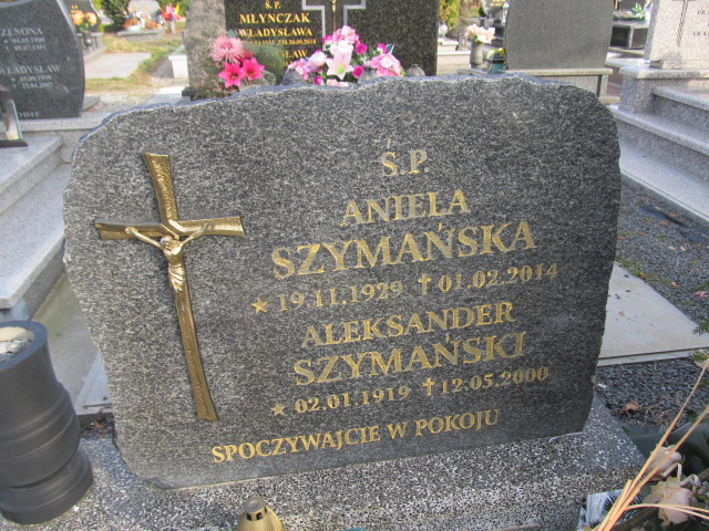 Aniela Szymańska 1929 Olsztynek - Grobonet - Wyszukiwarka osób pochowanych