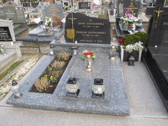 Grób Janina Dzianachowska