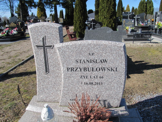 Stanisław Przybułowski 1947 Olsztynek - Grobonet - Wyszukiwarka osób pochowanych