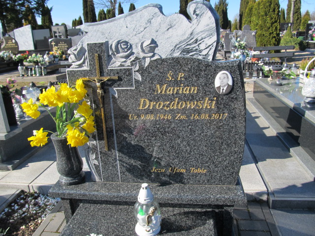 Marian Drozdowski 1946 Olsztynek - Grobonet - Wyszukiwarka osób pochowanych