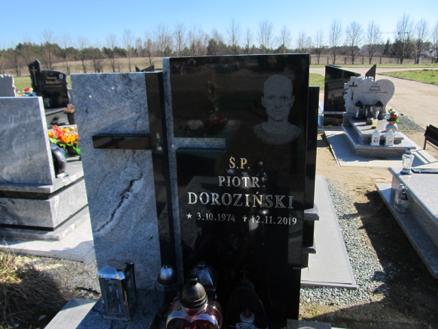 Piotr Doroziński 1974 Olsztynek - Grobonet - Wyszukiwarka osób pochowanych