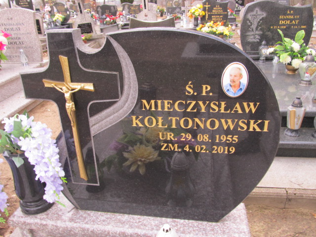 Mieczysław Kołtonowski 1955 Olsztynek - Grobonet - Wyszukiwarka osób pochowanych